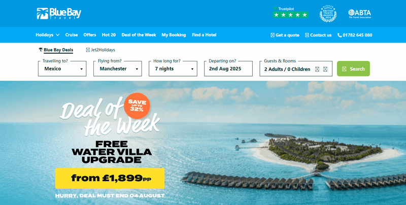 Blue Bay Travel 案例