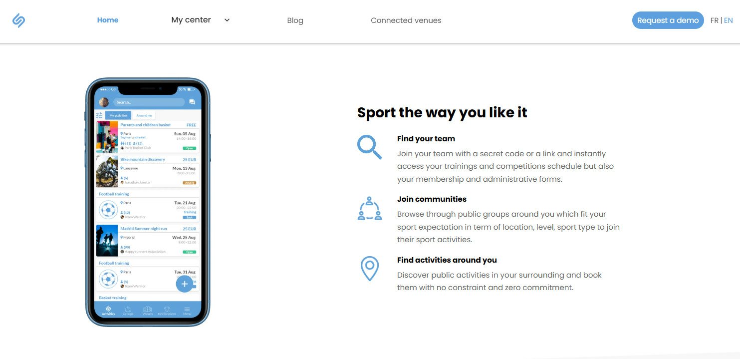 Sportunity 体育追踪应用平台