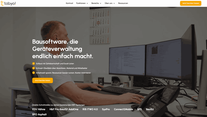 Tabya 建筑业数字化平台